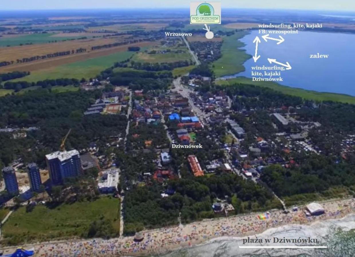 Domki Letniskowe Pod Orzechem Dziwnowek-Wrzosowo Wrzosowo  Bagian luar foto